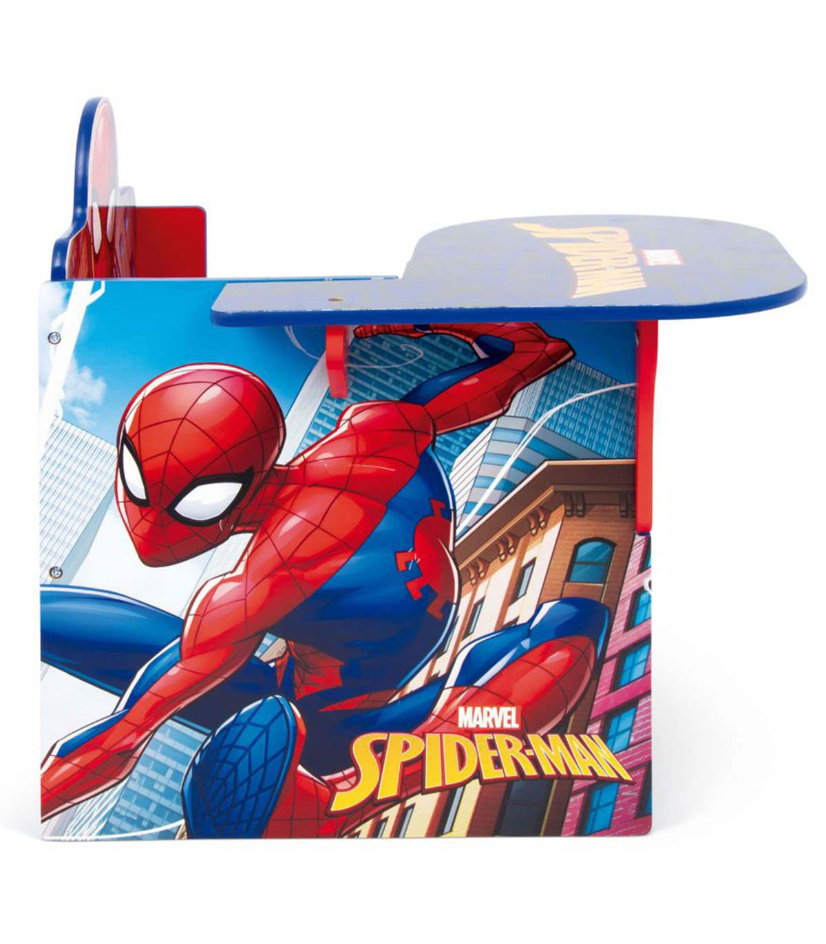 BIROU DIN LEMN CU SCAUN ȘI SERTAR SPIDERMAN