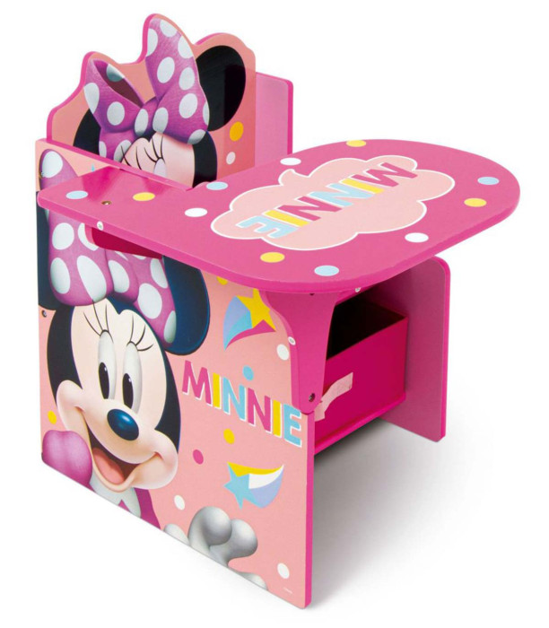 BIROU DIN LEMN CU SCAUNE ȘI SERTAR MINNIE