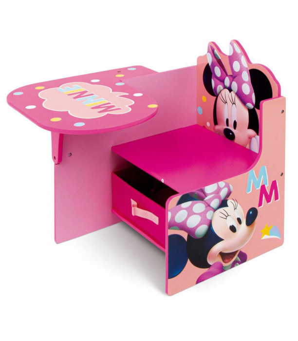 BIROU DIN LEMN CU SCAUNE ȘI SERTAR MINNIE