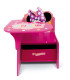 WOODEN DESK WITH CHAIRS AND DRAWER MINNIE