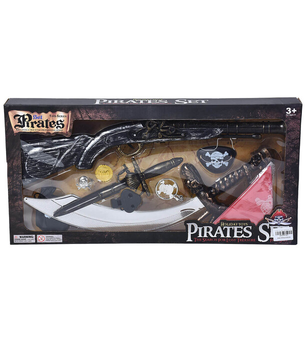 PIRATE KIT WITH RIFLE, SWORD AND KNIFE - KITS AND AMMUNITION