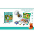 CARTE MAGNETICĂ TIP PUZZLE CU ANIMALE - PUZZLE ȘI CUBURI