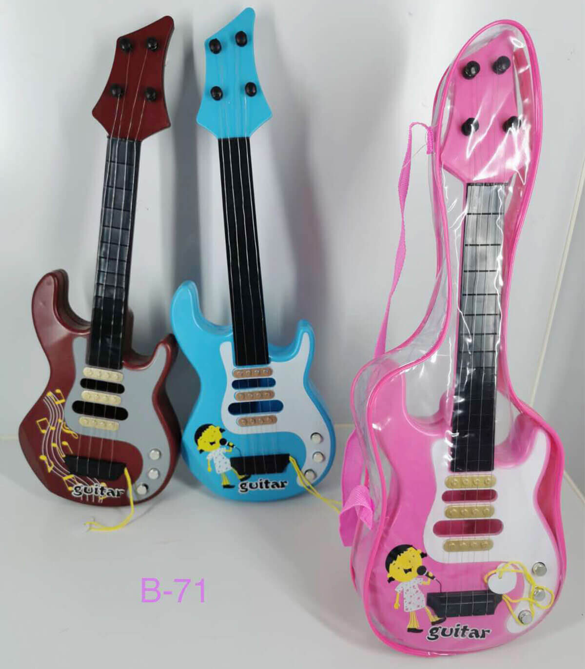 THE GUITAR IN THE COVER COLORED - Guitars