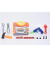 CHILDREN'S TOOLS IN A SMALL YELLOW SUITCASE - TOOLS