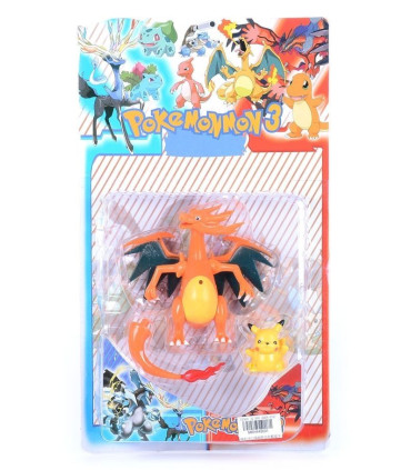 FIGURINE POKEMON 2 BUC. ÎN BLISTER - Eroi