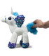 UNICORN PONEI DE PLUȘ CU ARIPI AROMATE 2 CULORI 35 CM - Medii