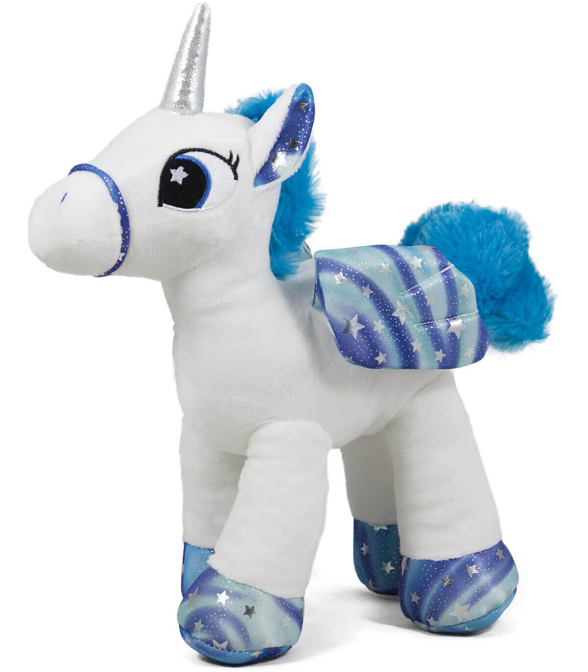UNICORN PONEI DE PLUȘ CU ARIPI AROMATE 2 CULORI 35 CM - Medii
