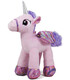 UNICORN PONEI DE PLUȘ CU ARIPI AROMATE 2 CULORI 35 CM - Medii