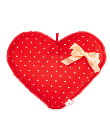 PLUSH HEART WITH POINTS 35 CM - VALENTINE'S DAY AND CHRISTMAS