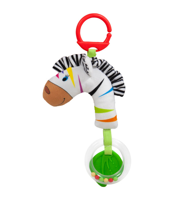 JUCĂRIE PLUS PENTRU BEBELUȘI TIP ZEBRA 24 CM - PLUȘ PENTRU BEBELUȘI