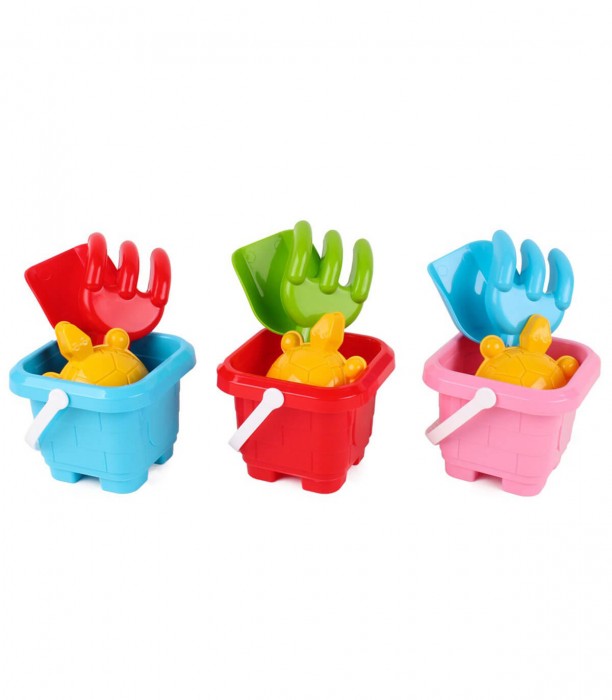 SET SMALL BUCKET 3 COLORS - FOR SAND