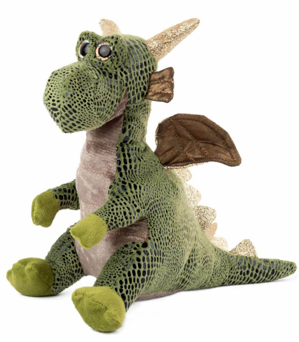 DRAGON MARE DE PELUȘ CU ARIPI 32 CM - Medii
