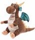 DRAGON MARE DE PELUȘ CU ARIPI 32 CM - Medii