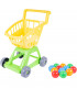 SHOPPING TROLLEY WITH SOFT BALLS - KITCHENS, SERVICES AND FOOD