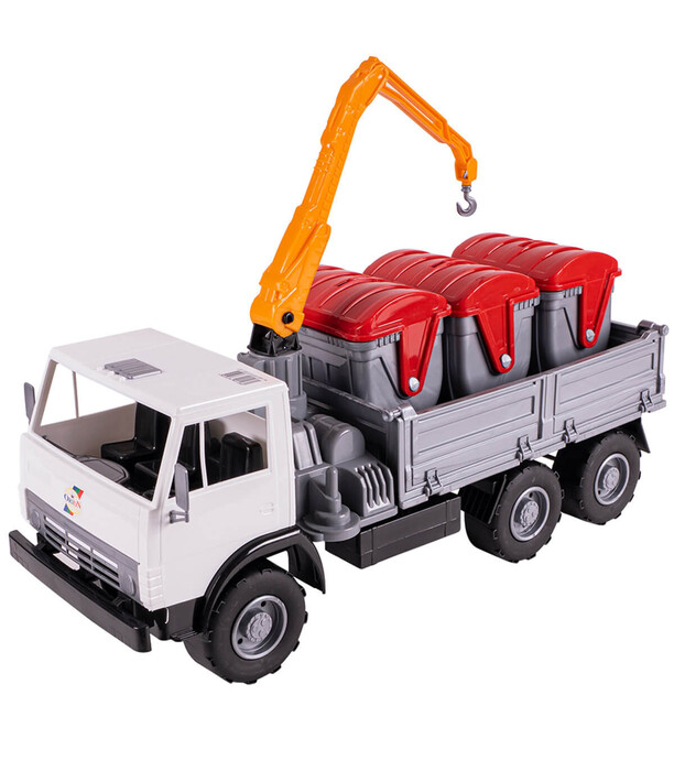 CAMION CU CONTAINERE DE GUNOI - Utilaje agricole, de construcții și echipamente militare