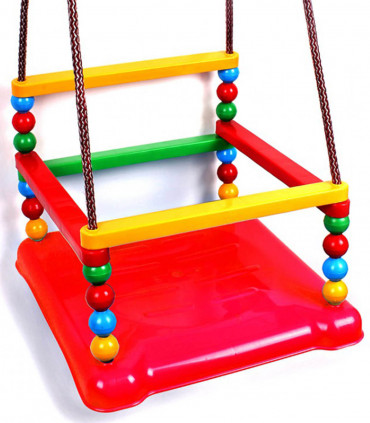 PLASTIC SWING SQUARE 3 COLORS - SWINGS AND CHAIRS