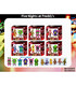 SET 2 FIGURINE FIVE NIGHT'S AT FREDDY'S 6 VARIANTE - Eroi
