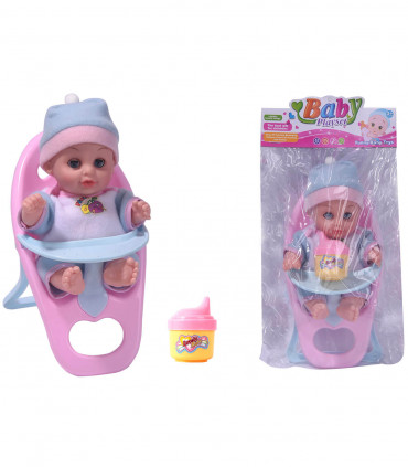 BABY IN A FEEDING CHAIR - BABY