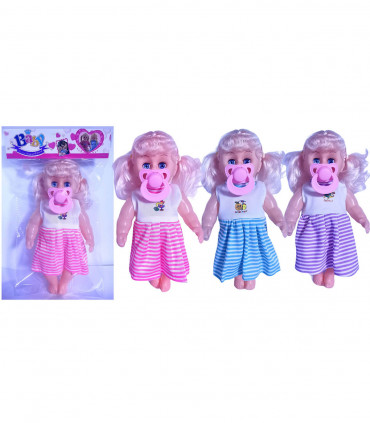 COLORED DOLL WITH SOUNDS AND CLOTHES - DOLLS AND MERMAIDS