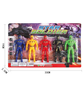 FIGURINE RANGERS 5 BUC. - Eroi