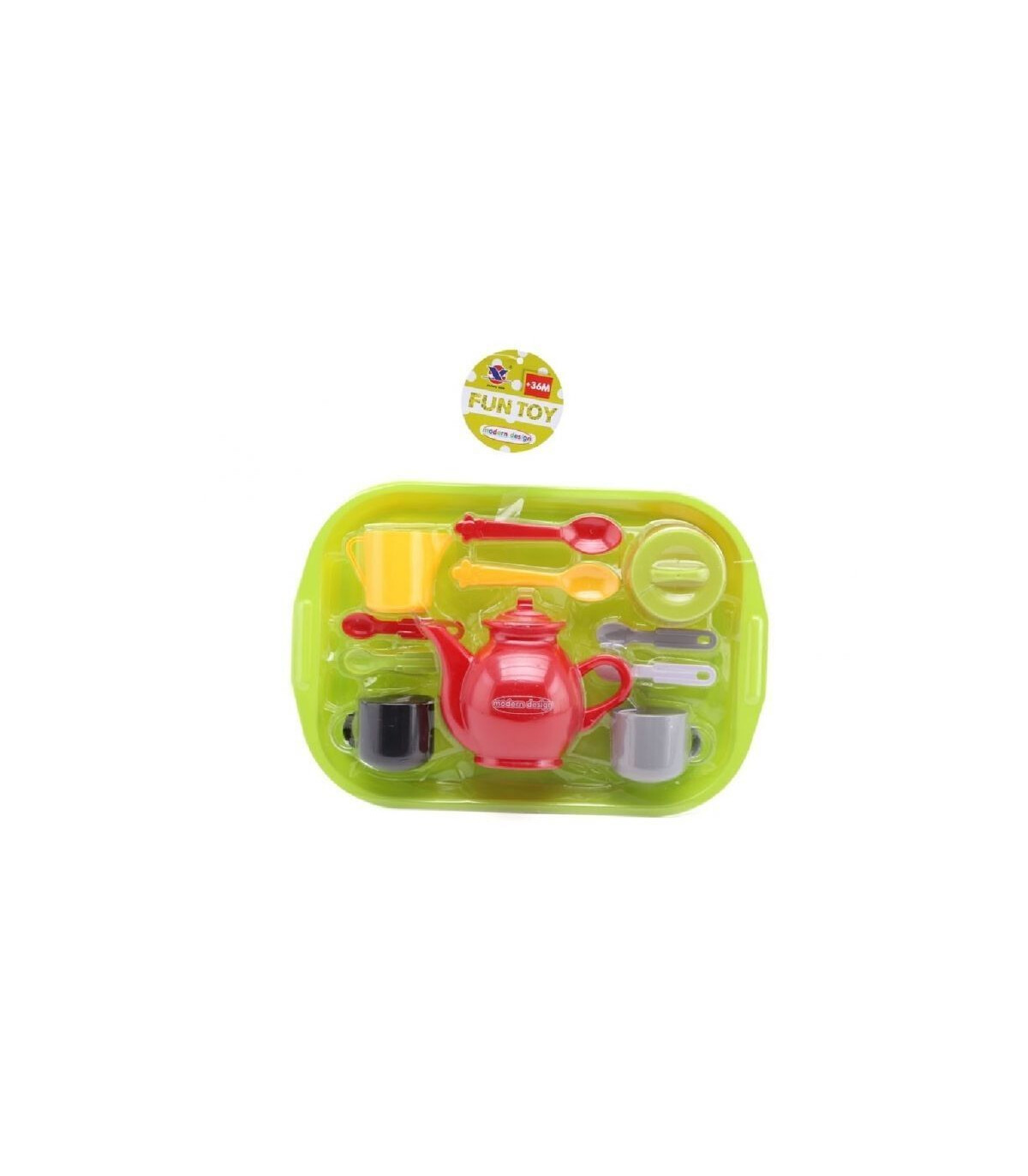 SET DE CEAI PENTRU COPII CU TABLĂ VERDE - BUCĂTĂRIE, SERVICII ȘI MÂNCARE