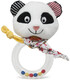 ZORNĂITOARE URS PANDA 15 CM - PLUȘ PENTRU BEBELUȘI