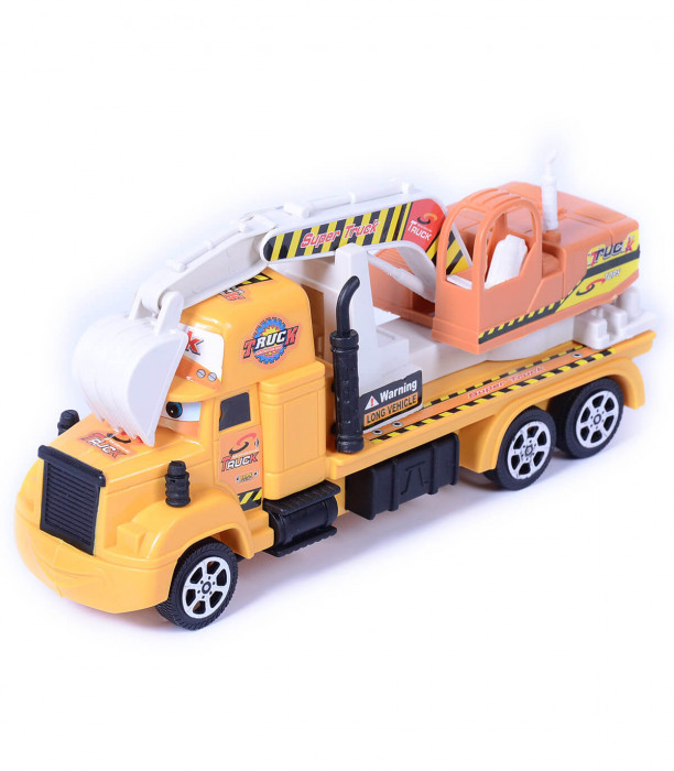 SMALL TRUCK WITH EXCAVATOR 2 TYPES - Agricultural, construction machinery and military equipments
