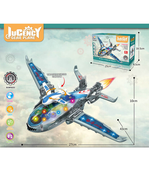AVION CU BATERII TRANSPARENT - AVIOANE ȘI ELICOPTERE