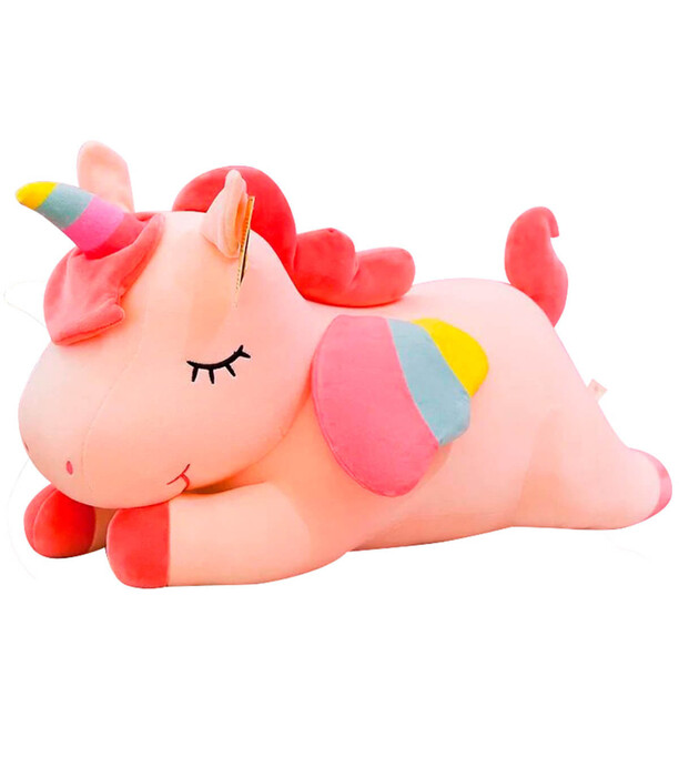 PLUSH UNICORN 30 x 17 3 COLORS - Small