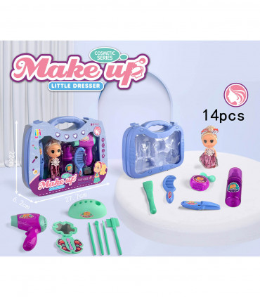 DOLL HAIRDRESSER KIT - HAIRDRESSING AND BEAUTY KITS