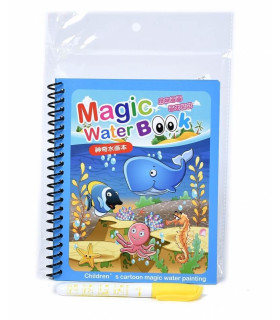 CARTEA MAGICĂ CU APĂ - Cărți de colorat cu apă