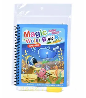 CARTEA MAGICĂ CU APĂ - Cărți de colorat cu apă
