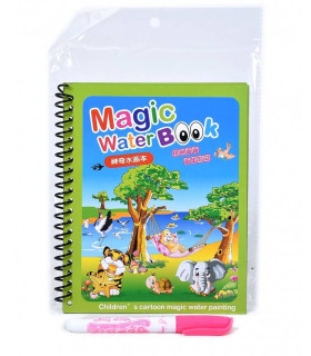 CARTEA MAGICĂ CU APĂ - Cărți de colorat cu apă