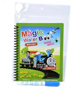 CARTEA MAGICĂ CU APĂ - Cărți de colorat cu apă