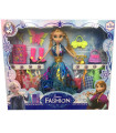 PĂPUȘA FROZEN KINGDOM CU HAINE ȘI CIZME