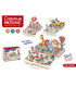 CHILDREN'S EDUCATIONAL MOSAIC IN A SUITCASE 5 IN 1 - PUZZLES AND CUBES