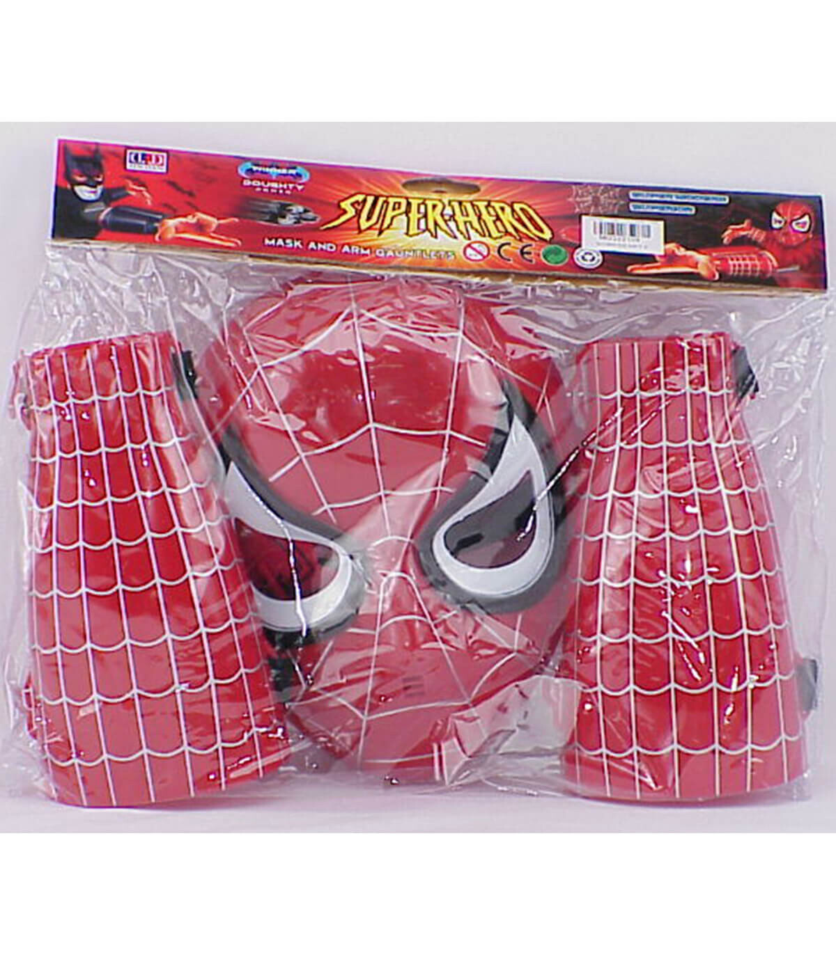 MASCĂ SPIDER-MAN ȘI 2 PROTECȚII DE MÂINI - COSTUME, MĂȘTI ȘI BAGHETE DE PETRECERE