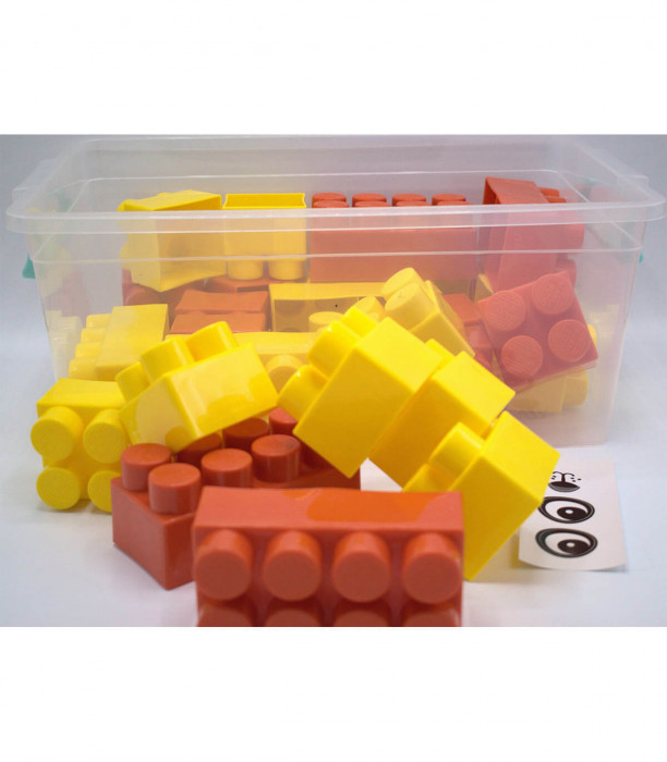 LEGO LION CONSTRUCTION BLOCKS - BUILDING BLOCKS, SORTERS AND RINGS