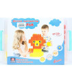 CIMBARI CONSTRUCTION SET IN PLASTIC BOX LION 26 PIECES