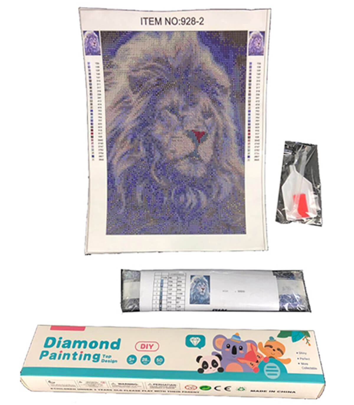 DIAMOND TAPESTRY LION - PUZZLES AND CUBES