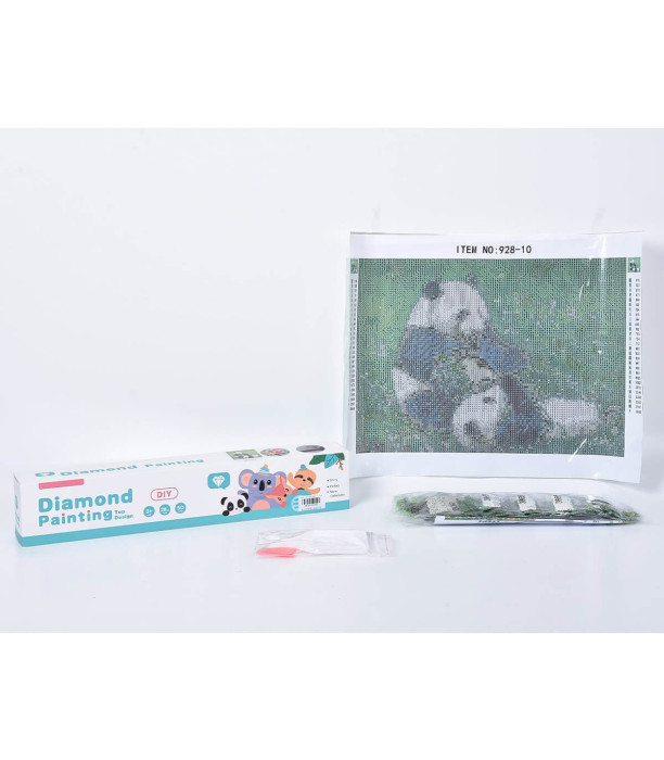 DIAMOND TAPESTRY PANDA - PUZZLES AND CUBES