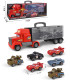 TRUCK SET WITH 6 INCORPORATED CARS - Trucks and cargo