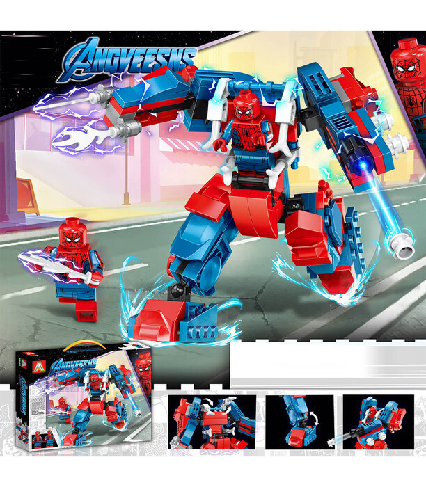 PIESE LEGO SPIDER 229 - CUBURI DE CONSTRUIT, ASOCIERE ȘI INELE