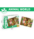 PUZZLE JUNGLĂ 180 BUC - PUZZLE ȘI CUBURI