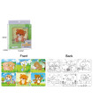 6 DOUBLE FACED BEARS MINI PUZZLES