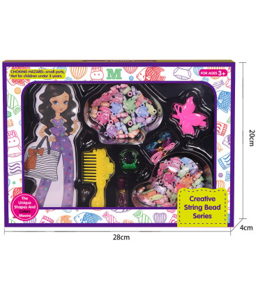 BEAD AND COMB SET FOR GIRLS - HAIRDRESSING AND BEAUTY KITS