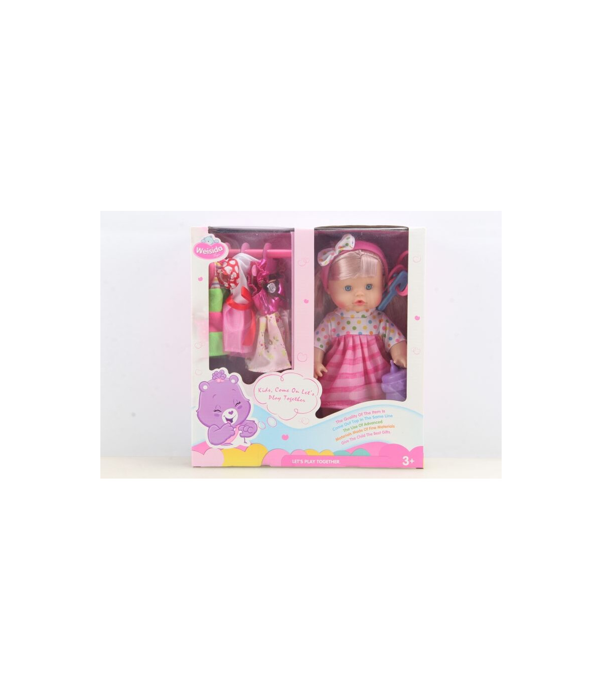 WEISIDA DOLL WITH WARDROBE AND FUNCTIONS - DOLLS AND MERMAIDS