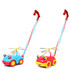 PUSHING CAR WITH EYE AND PROPELLER - RODS, ROPES AND HOOPS