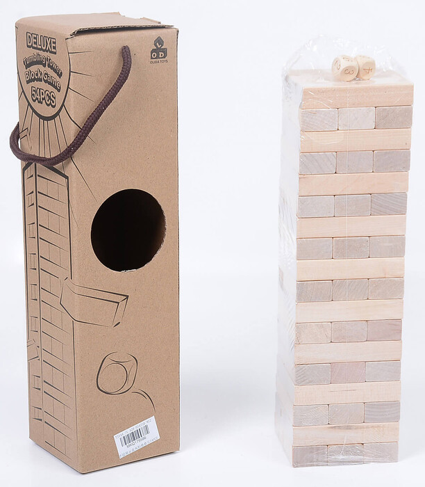 LARGE WOODEN JENGA - WOODEN