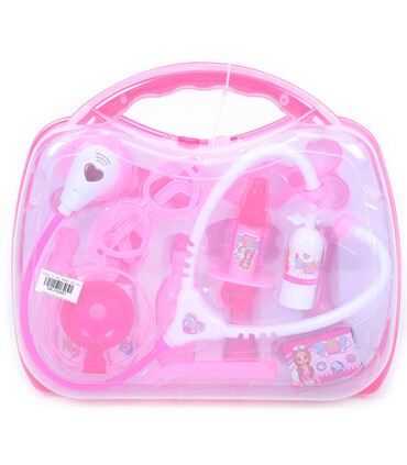 PINK SET DOCTOR IN A LARGE SUITCASE - MEDICAL